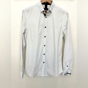 Zara men’s button down slim fit shirt